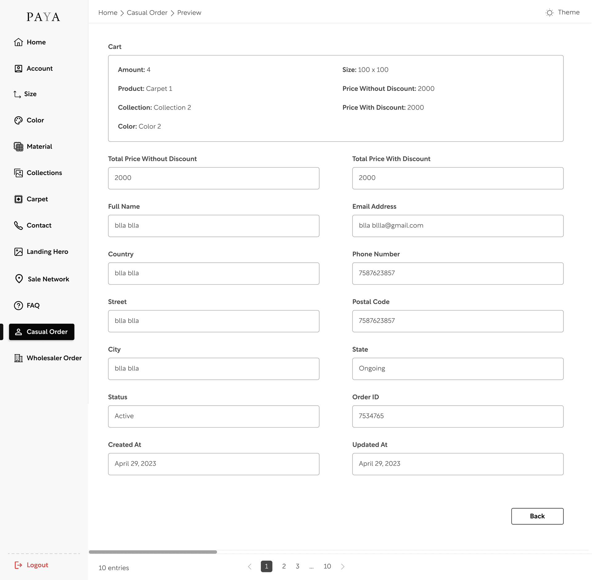 Project preview